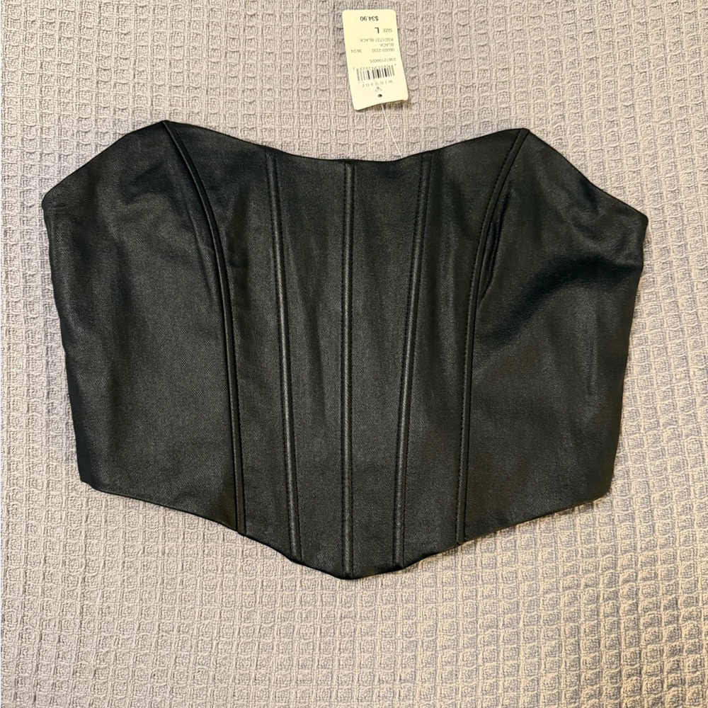 Windsor Black Corset Top